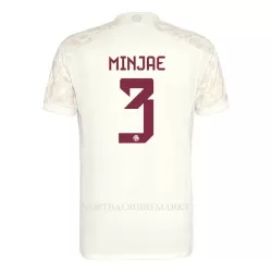 FC Bayern München Minjae 3 Shirt Heren Derde 2023/24 FC Bayern München Minjae 3 Shirt Heren Derde 2023/24