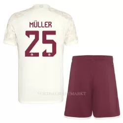 FC Bayern München Müller 25 Tenue Kind Derde 2023/24 FC Bayern München Müller 25 Tenue Kind Derde 2023/24