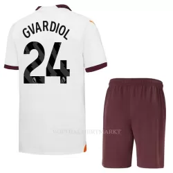 Manchester City Gvardiol 24 Tenue Kind Uit 2023/24 Manchester City Gvardiol 24 Tenue Kind Uit 2023/24