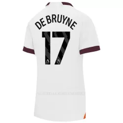 Manchester City Kevin De Bruyne 17 Shirt Dames Uit 2023/24 Manchester City Kevin De Bruyne 17 Shirt Dames Uit 2023/24