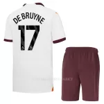 Manchester City Kevin De Bruyne 17 Tenue Kind Uit 2023/24