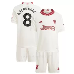 Manchester United Bruno Fernandes 8 Tenue Kind Derde 2023/24
