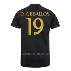Real Madrid D. Ceballos 19 Shirt Heren Derde 2023/24 Real Madrid D. Ceballos 19 Shirt Heren Derde 2023/24