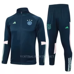 AFC Ajax Trainingsjack Pak 2023/24 Blauwe AFC Ajax Trainingsjack Pak 2023/24 Blauwe