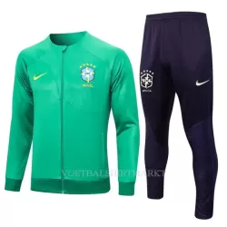 Brazilië Trainingsjack Pak 2023/24 Groene Brazilië Trainingsjack Pak 2023/24 Groene