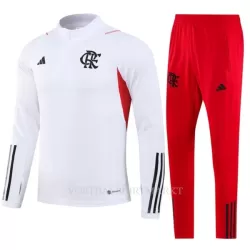 CR Flamengo Trainings Sweatshirt Pak 2023/24 Kwartrits Witte CR Flamengo Trainings Sweatshirt Pak 2023/24 Kwartrits Witte