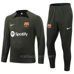 FC Barcelona Trainings Sweatshirt Pak 2023/24 Kwartrits Groene FC Barcelona Trainings Sweatshirt Pak 2023/24 Kwartrits Groene