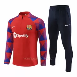 FC Barcelona Trainings Sweatshirt Pak 2023/24 Kwartrits Rode FC Barcelona Trainings Sweatshirt Pak 2023/24 Kwartrits Rode