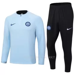 Inter Milan Trainings Sweatshirt Pak 2023/24 Kwartrits Blauwe Inter Milan Trainings Sweatshirt Pak 2023/24 Kwartrits Blauwe