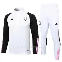 Juventus Trainings Sweatshirt Pak 2023/24 Kwartrits Witte Juventus Trainings Sweatshirt Pak 2023/24 Kwartrits Witte