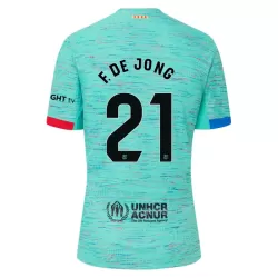 FC Barcelona Frenkie de Jong 21 Shirt Heren Derde 2023/24 FC Barcelona Frenkie de Jong 21 Shirt Heren Derde 2023/24