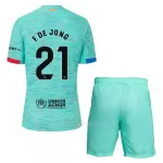 FC Barcelona Frenkie de Jong 21 Tenue Kind Derde 2023/24