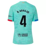 FC Barcelona R. Araujo 4 Shirt Heren Derde 2023/24