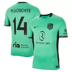 Atlético Madrid M. Llorente 14 Shirt Heren Derde 2023/24 Atlético Madrid M. Llorente 14 Shirt Heren Derde 2023/24