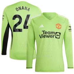 Manchester United Onana 24 Keeper Shirt Heren Thuis 2023/24 Lange Mouw Manchester United Onana 24 Keeper Shirt Heren Thuis 2023/24 Lange Mouw