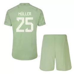 FC Bayern München Müller 25 Tenue Kind Derde 2023/24 FC Bayern München Müller 25 Tenue Kind Derde 2023/24