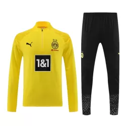 Borussia Dortmund Trainingssweaterset Heren 2023/24 Kwartrits Gele Borussia Dortmund Trainingssweaterset Heren 2023/24 Kwartrits Gele