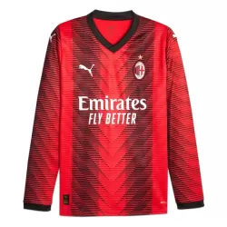 AC Milan Shirt Heren Thuis 2023/24 Lange Mouw AC Milan Shirt Heren Thuis 2023/24 Lange Mouw