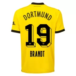 Borussia Dortmund Brandt 19 Shirt Heren Thuis 2023/24 Borussia Dortmund Brandt 19 Shirt Heren Thuis 2023/24