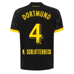 Borussia Dortmund N. Schlotterbeck 4 Shirt Heren Uit 2023/24 Borussia Dortmund N. Schlotterbeck 4 Shirt Heren Uit 2023/24