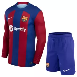 FC Barcelona Tenue Kind Thuis 2023/24 Lange Mouw FC Barcelona Tenue Kind Thuis 2023/24 Lange Mouw