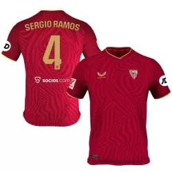 Sevilla FC Sergio Ramos 4 Shirt Heren Uit 2023/24 Sevilla FC Sergio Ramos 4 Shirt Heren Uit 2023/24