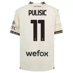 AC Milan Christian Pulisic 11 Shirt Heren Vierde 2023/24 Witte AC Milan Christian Pulisic 11 Shirt Heren Vierde 2023/24 Witte