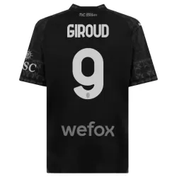 AC Milan Olivier Giroud 9 Shirt Heren Vierde 2023/24 Zwarte AC Milan Olivier Giroud 9 Shirt Heren Vierde 2023/24 Zwarte