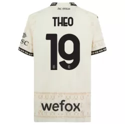 AC Milan Theo Hernandez 19 Shirt Heren Vierde 2023/24 Witte AC Milan Theo Hernandez 19 Shirt Heren Vierde 2023/24 Witte