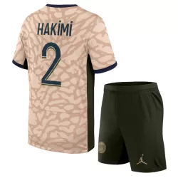 Paris Saint-Germain Hakimi 2 Tenue Kind Vierde Jordan 2023/24 Paris Saint-Germain Hakimi 2 Tenue Kind Vierde Jordan 2023/24