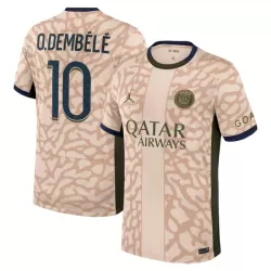 Paris Saint-Germain O. Dembele 10 Shirt Heren Vierde Jordan 2023/24 Paris Saint-Germain O. Dembele 10 Shirt Heren Vierde Jordan 2023/24