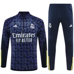 Real Madrid Trainingssweaterset Kind 2023/24 Kwartrits Grijze Real Madrid Trainingssweaterset Kind 2023/24 Kwartrits Grijze