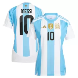 Argentinië Messi 10 Shirt Dames Thuis 2024 Argentinië Messi 10 Shirt Dames Thuis 2024