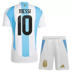 Argentinië Messi 10 Tenue Kind Thuis 2024 Argentinië Messi 10 Tenue Kind Thuis 2024