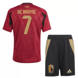 België De Bruyne 7 Tenue Kind Thuis EK 2024 België De Bruyne 7 Tenue Kind Thuis EK 2024