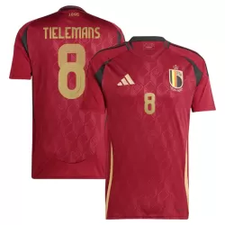 België Tielemans 8 Shirt Heren Thuis EK 2024 België Tielemans 8 Shirt Heren Thuis EK 2024