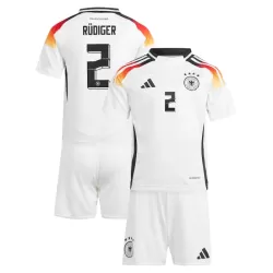 Duitsland Antonio Rudiger 2 Tenue Kind Thuis EK 2024 Duitsland Antonio Rudiger 2 Tenue Kind Thuis EK 2024