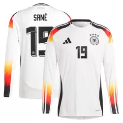 Duitsland Sané 19 Shirt Heren Thuis EK 2024 Lange Mouw Duitsland Sané 19 Shirt Heren Thuis EK 2024 Lange Mouw