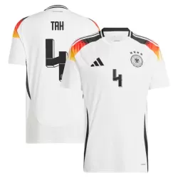 Duitsland Tah 4 Shirt Heren Thuis EK 2024 Duitsland Tah 4 Shirt Heren Thuis EK 2024