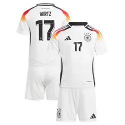 Duitsland Wirtz 17 Tenue Kind Thuis EK 2024 Duitsland Wirtz 17 Tenue Kind Thuis EK 2024