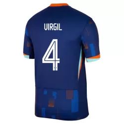 Nederland Virgil 4 Shirt Heren Uit EK 2024 Nederland Virgil 4 Shirt Heren Uit EK 2024
