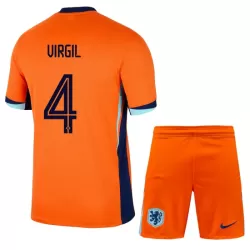 Nederland Virgil 4 Tenue Kind Thuis EK 2024 Nederland Virgil 4 Tenue Kind Thuis EK 2024