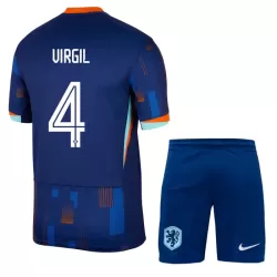 Nederland Virgil 4 Tenue Kind Uit EK 2024 Nederland Virgil 4 Tenue Kind Uit EK 2024