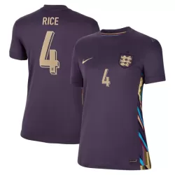Engeland Rice 4 Shirt Dames Uit EK 2024 Engeland Rice 4 Shirt Dames Uit EK 2024