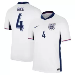 Engeland Rice 4 Shirt Heren Thuis EK 2024 Engeland Rice 4 Shirt Heren Thuis EK 2024