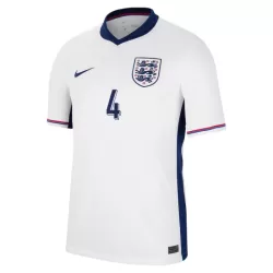 Engeland Rice 4 Shirt Heren Thuis EK 2024