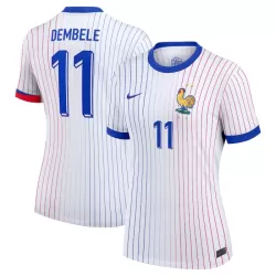 Frankrijk Dembele 11 Shirt Dames Uit EK 2024 Frankrijk Dembele 11 Shirt Dames Uit EK 2024
