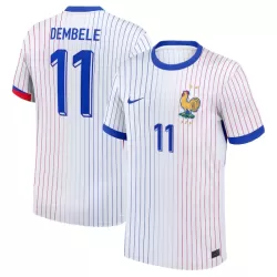 Frankrijk Dembele 11 Shirt Heren Uit EK 2024 Frankrijk Dembele 11 Shirt Heren Uit EK 2024