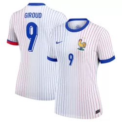 Frankrijk Giroud 9 Shirt Dames Uit EK 2024 Frankrijk Giroud 9 Shirt Dames Uit EK 2024