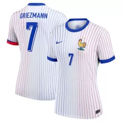 Frankrijk Griezmann 7 Shirt Dames Uit EK 2024 Frankrijk Griezmann 7 Shirt Dames Uit EK 2024